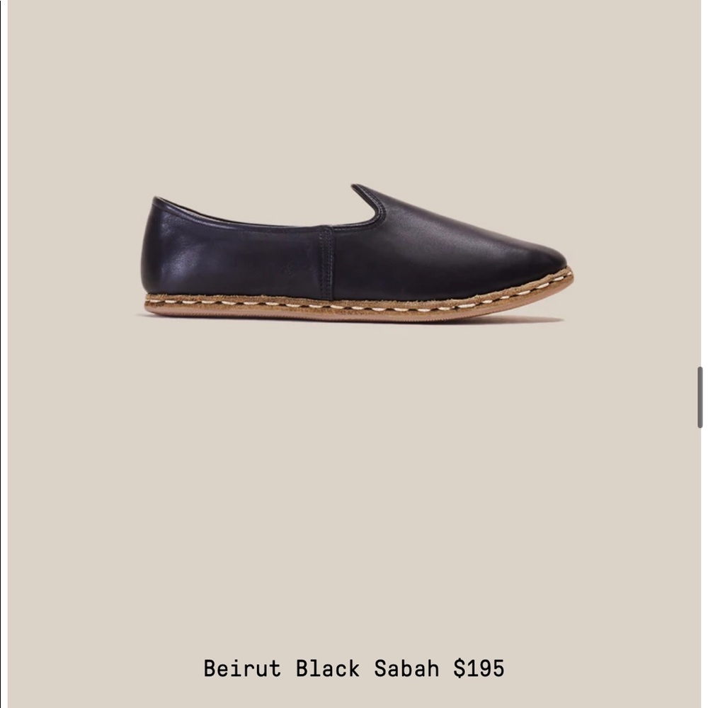Unworn 39 women’s black leather Sabah’s